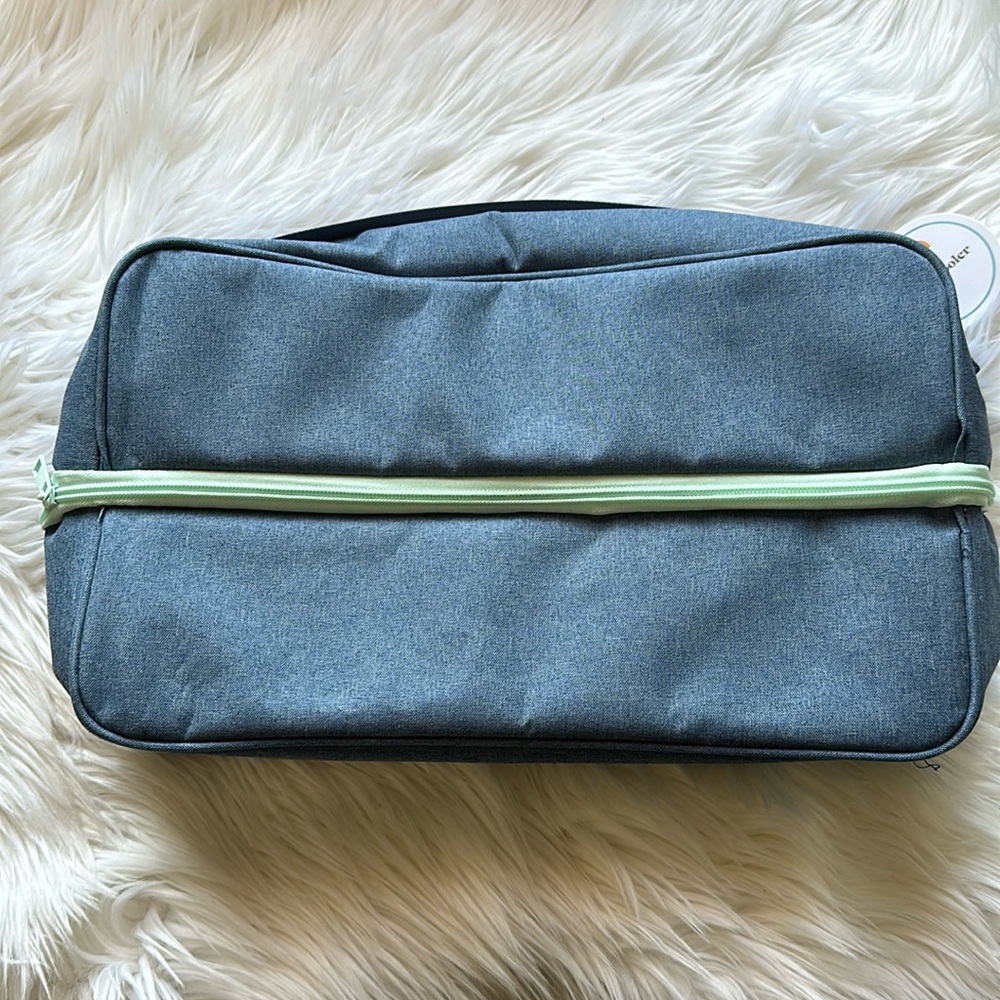 Baby Blue Dual Wine Cooler Bag